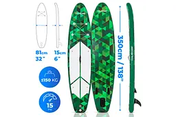Надувна SUP дошка THUNDER 350 см (CAMO) - мініатюра 3