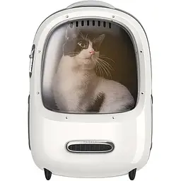 Рюкзак для перенесення Petkit Breezy2 Smart Cat Carrier White (P7704-W) [85166] - мініатюра 2
