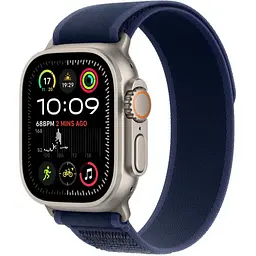 Смарт-часы Apple Watch Ultra 2 GPS+Cellular 49mm Natural Titan. Case w. Blue Trail Loop - M/L MX4L3