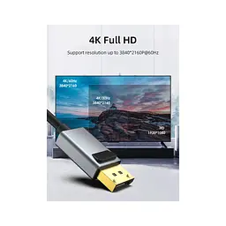 Перехідник Cabletime DisplayPort M to HDMI F 4K60Hz 0.2 m (CA915354) - мініатюра 2
