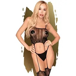 Бодістокінг Penthouse Lingerie Sex Dealer S-L чорний
