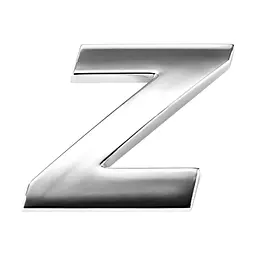 3D- літера: Z нахил мала MAK (30265)