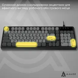 Клавіатура Ajazz AF98 Black USB-C (AF98-BGY) - мініатюра 8