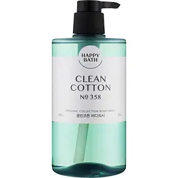 Гель для душу Happy Bath Original Collection Clean Cotton Body Wash 910 мл (8809803536660)