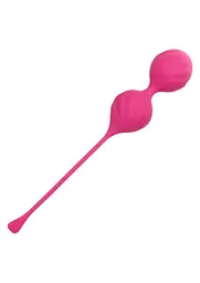 Набір вагінальних кульок Tighten Tone Kegel Training, 2шт., рожевий - мініатюра 2