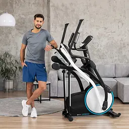 Орбітрек Hop-Sport HS-250CF Jucon чорно-синій - мініатюра 10