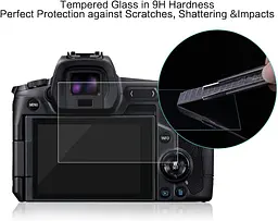 Захисне скло BYbrutek для Canon EOS R, 0,3 мм, надпрозоре для РК-екрана, твердість 9H, захист від подряпин - мініатюра 4