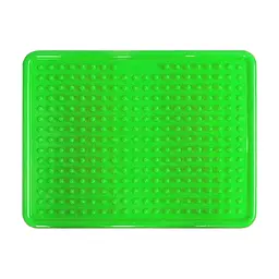 Ортопедичний килимок для стоп Acupoint з шипами зелений EasyFit fit0024942 - мініатюра 2