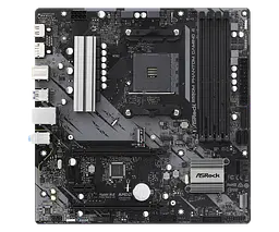 Материнська плата ASRock B550M Phantom Gaming 4 Socket AM4 (B550M PHANTOM GAMING 4) - мініатюра 1