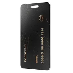 Пошуковий трекер BOROFONE Search Card type intelligent positioning anti-lost device BC102 Apple Find Me, IP68