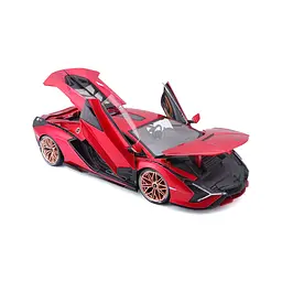 Автомодель Bburago Lamborghini Sian FKP 37 червоний (18-11046R) - мініатюра 5
