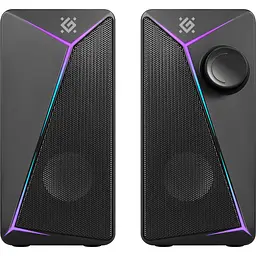 Акустична система Defender J5, 6W LED USB Black - мініатюра 4