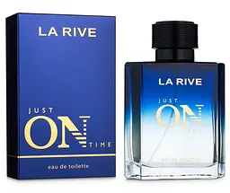 Туалетна вода для чоловіків La Rive Just On Time 100 мл (W0004059000) - мініатюра 2