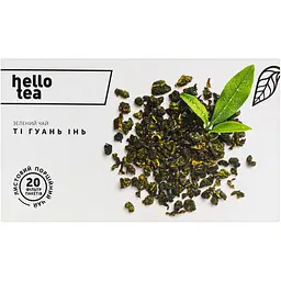 Чай зелений Hello Tea Ті Гуань Інь 40 г (20 шт. х 2 г) (930235)