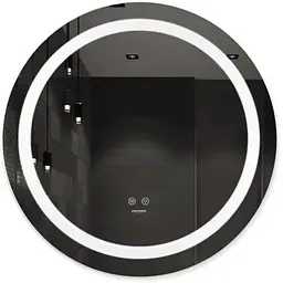 Дзеркало Kroner KRM Spiegel R2 - 6060 з LED-підсвічуванням та антизапітнінням (CV030042)