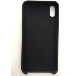 Оригінальний силіконовий чохол Apple Silicone Case для iPhone XS Max (6.5") Black (MRWE2ZM/A) - мініатюра 9