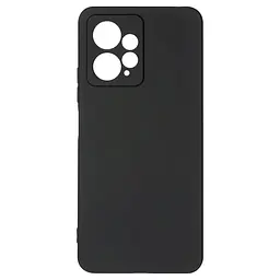 Чехол-накладка для смартфона Xiaomi Redmi Note 12 4G, противоударный, силиконовый, термополиуретановый (ТПУ), с защитой камеры и корпуса, черный, защита всего корпуса, ArmorStandart (ARM67476)