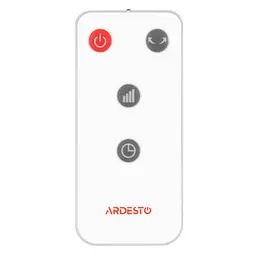 ARDESTO Вентилятор FN-B1140R підлоговий, 40см, 55Вт, дисплей, таймер, пульт ДК, опора кругла, білий - мініатюра 9