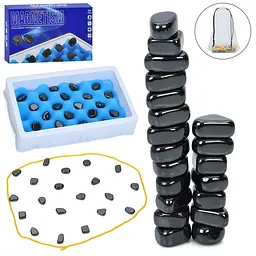 Настільна гра Magnetism KJ107-1A магнітне каміння 20 шт, мішечок - мініатюра 2
