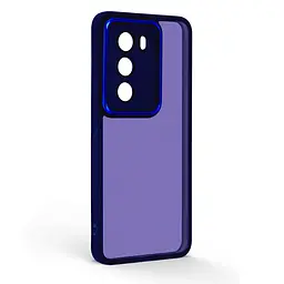 Защитный чехол для Infinix Hot 50 Pro 4G, Shade, синий, TPU+PC, матовый, защита всего корпуса, панель-накладка, противоударный, с высокими бортами, амортизирует удары при падениях, ArmorStandart (ARM81005) - мініатюра 2