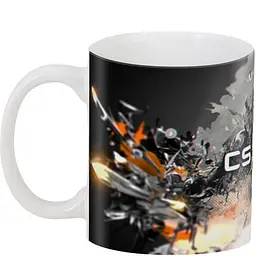 Кухоль GeekLand КС:ГО Контр Страйк CP 03.427 330 мл білий - мініатюра 3