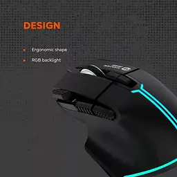 Миша Canyon mouse Fortnax GM-636 RGB 9buttons Wired White (CND-SGM636W) - мініатюра 9
