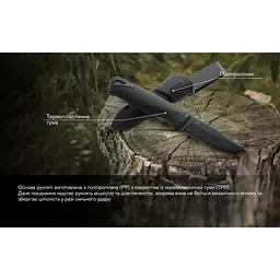 Ніж Ganzo G807BW-BK чорний - чорне лезо - з чохлом - мініатюра 8