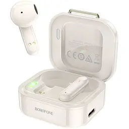 Bluetooth Стерео Гарнітура Borofone BW16 Білий