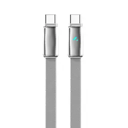 Кабель ColorWay USB Type-C - USB Type-C (M/M), ultra-thin, 5А, 1 м, Сірий (CW-CBPDCC100-GR)