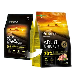 Сухий корм Profine Chicken and Potatoes для дорослих собак усіх порід, з куркою та картоплею, 3 кг - мініатюра 4