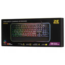 Клавіатура 2E GAMING KG325 LED USB Black (2E-KG325UB) - мініатюра 8