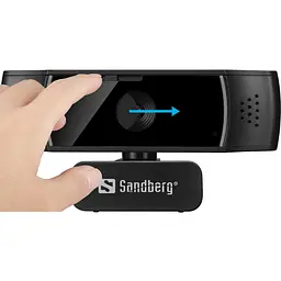 Веб-камера Sandberg Autofocus DualMic Full HD Stereo microphone - мініатюра 5