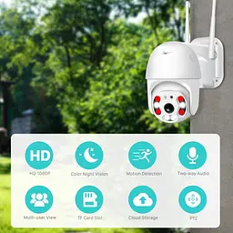 Камера відеоспостереження XPRO PTZ WiFi 1080P 2MP ICSEE [62] 30 (MER-14069_1013) - мініатюра 8