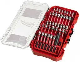 Біти Shockwave сталь кейс набір 38шт Milwaukee hoz0013306