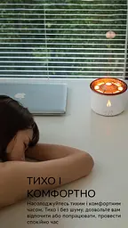 Зволожувач повітря портативний Volcano Jellyfish Aroma Diffuser V19 аромадифузор електричний 360 мл, ПОДАРУНОК + 2 Арома олії Kinscoter hoz0012406 - мініатюра 8