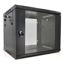 Шафа настінна Merlion 9U 19 600 x 450 x 500 (Ш x Г x В)мм, black (Ml3-6409/23527)