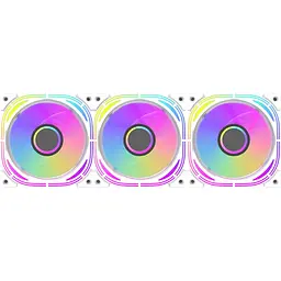 Комплект вентиляторів Darkflash INF24 3 in 1 White (INF24 3IN1(PWM) white)