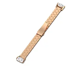 Металевий ремінець Primolux для фітнес браслета Samsung Galaxy Fit (SM-R370) Rose Gold - мініатюра 4