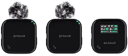 Мікрофон Proove Studio black петличний бездротовий (PSWM15000201) - мініатюра 4