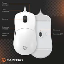 Миша GamePro GM690W White (GM690W) - мініатюра 7
