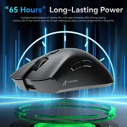 Мишка Attack Shark R1, Wireless/Bluetooth, 18000dpi, (PAW3311), 6кн., Black - мініатюра 6