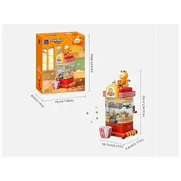 Конструктор Pantasy Garfield -Fantastic Machines - Машина для попкорна (86810) - мініатюра 8
