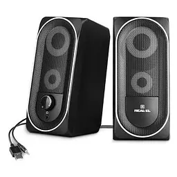 Акустична система REAL-EL S-110 USB Black (EL121100009) - мініатюра 5