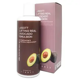 Емульсія для обличчя Jigott Lifting Real Avocado Emulsion Авокадо, 300 мл