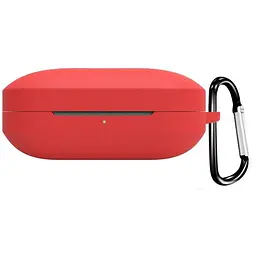 Чохол-накладка DK Silicone Candy Friendly з карабіном для OnePlus Buds Pro 2 (red)