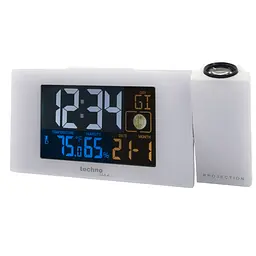 Годинник проекційний Technoline WT537 White (WT537), Білий - мініатюра 2