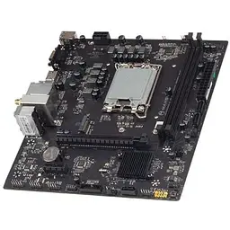 Материнська плата Maxsun LGA1700, B760M Gaming WIFI D5, B760, 2xDDR5, Int.Video(CPU), 3xSATA3, 1xPCI-E 16x 4.0, 1xPCI-E 1x, 1xM.2 4.0, WiFi 6+BT5.2, RTL8125B, 4xUSB3.2xUSB2.0, VGA/HDMI, MicroATX (MS-B760M Gaming WIFI D5) - мініатюра 2