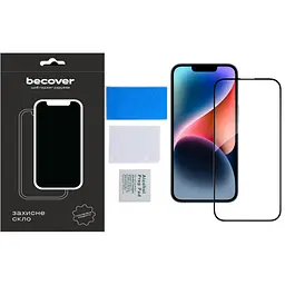 Скло захисне BeCover Apple iPhone 15 Pro Max Black (710594) - мініатюра 4