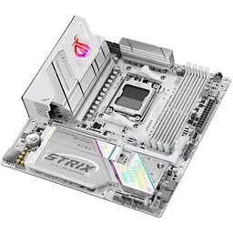 Материнська плата Asus Rog Strix B850-G Gaming WIFI sAM5 B850 4xDDR5 M.2 HDMI DP WiFi BT mATX білий - мініатюра 7
