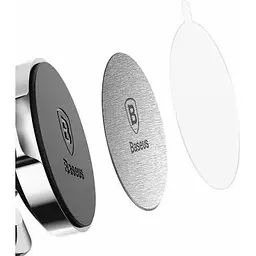 Пластини для магнітних тримачів Baseus Magnet iron Suit Silver 2 шт. - мініатюра 2